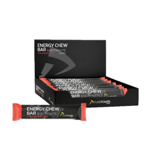 Energy Chew Bar Elektrolyt Jordbær/Lime 12 x 30 g